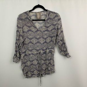 Dolan sheer blouse sz- small